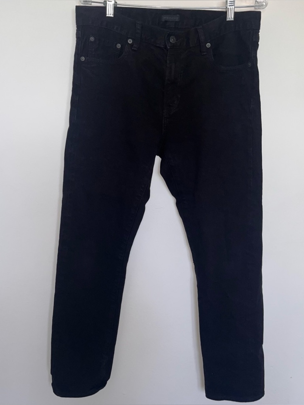 Uniqlo Men's Slim Straight Jeans - Black